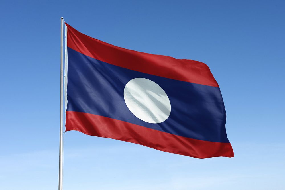 ธงชาติลาว
